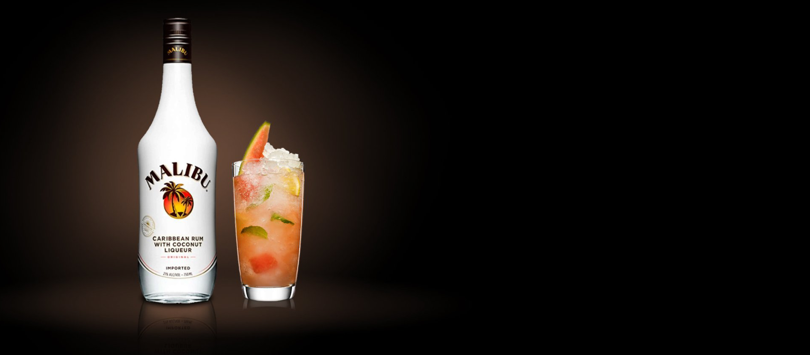 The Malibu Coconut Swizzle Cocktail